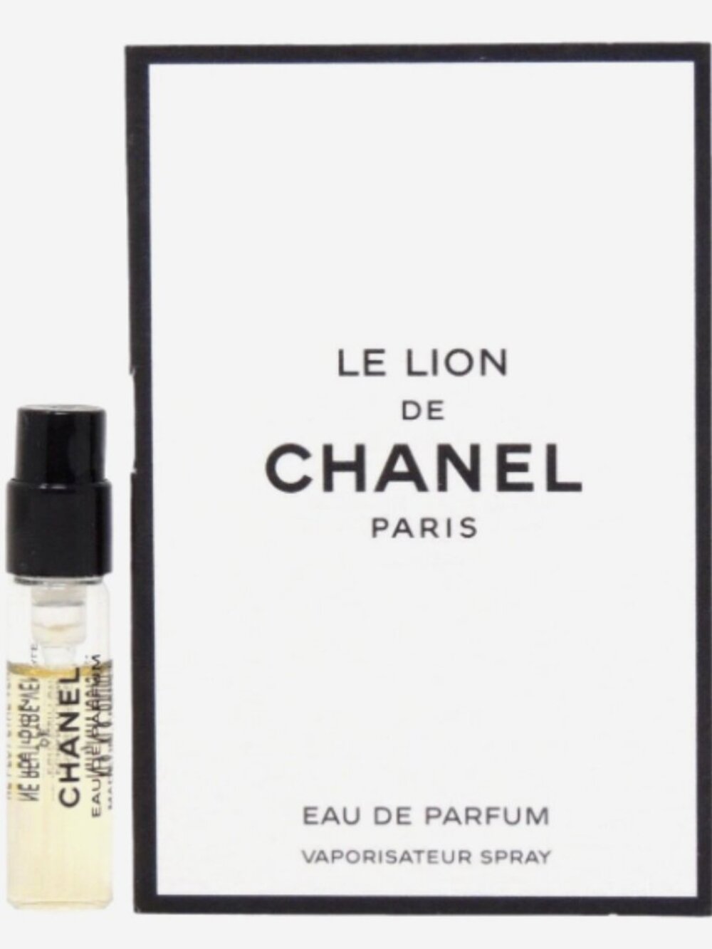 CHANEL LE LION DE CHANEL EDP 1.5ml .05fl oz x 1 COLOGNE PERFUME SPRAY SAMPLE